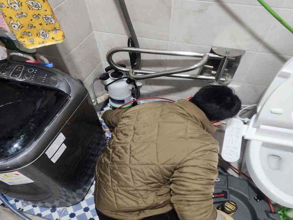 광명 욕실·세탁기 배수 막힘 작업