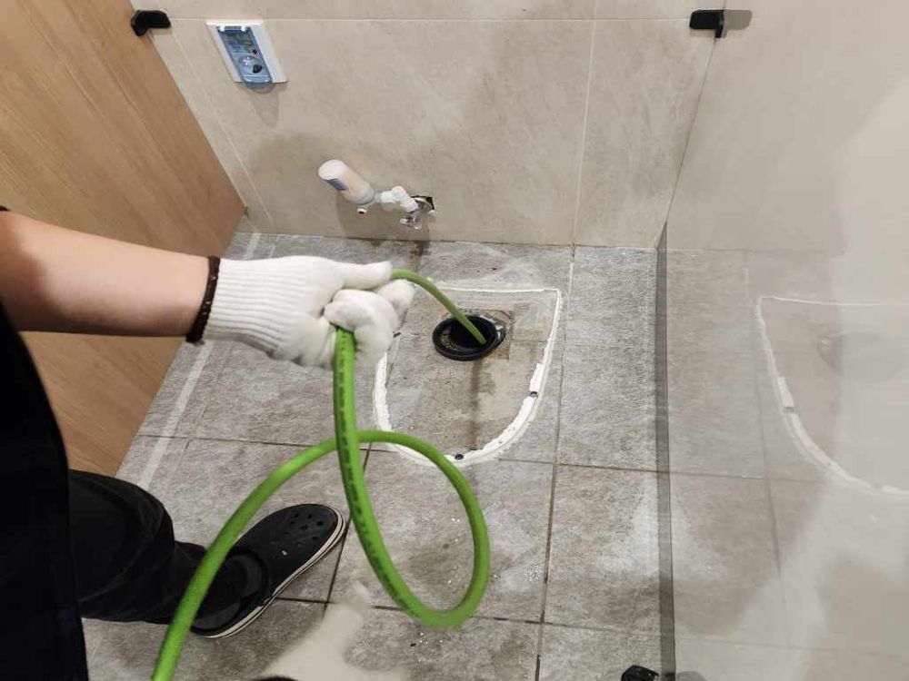 광명 화장실 바닥 배수구 고압세척