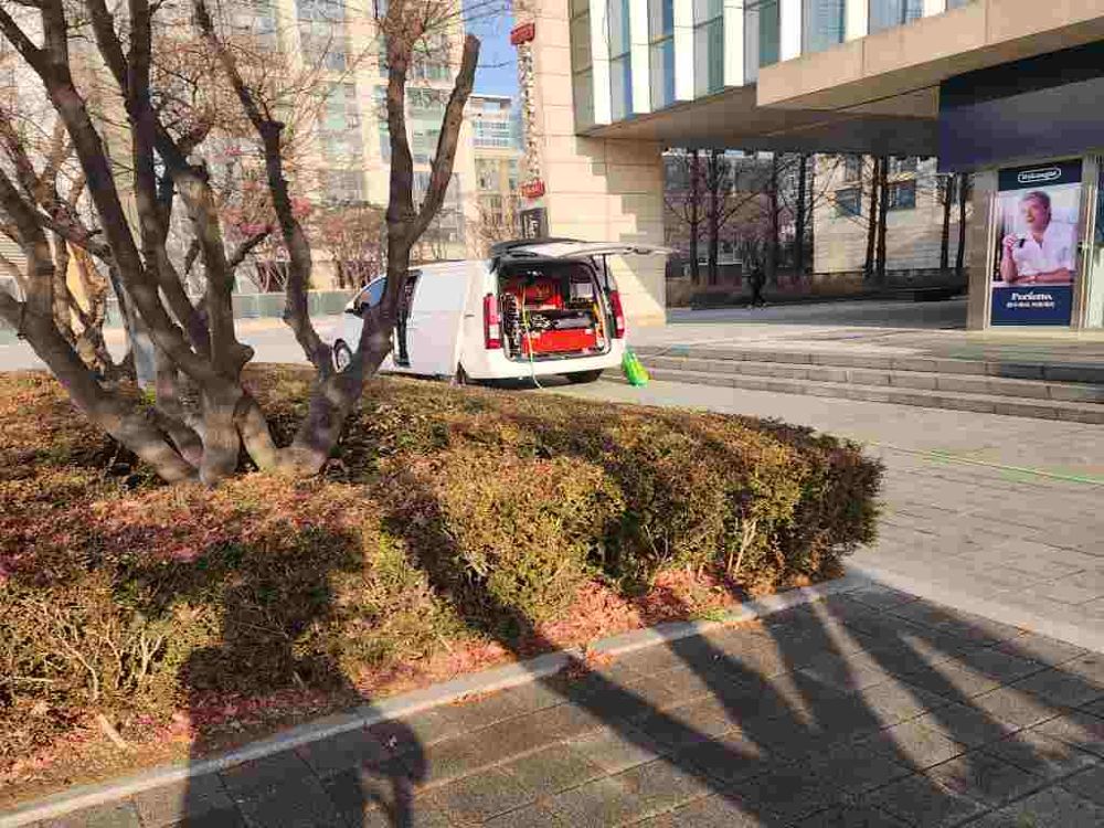 광명 상가 건물 고압세척 출동